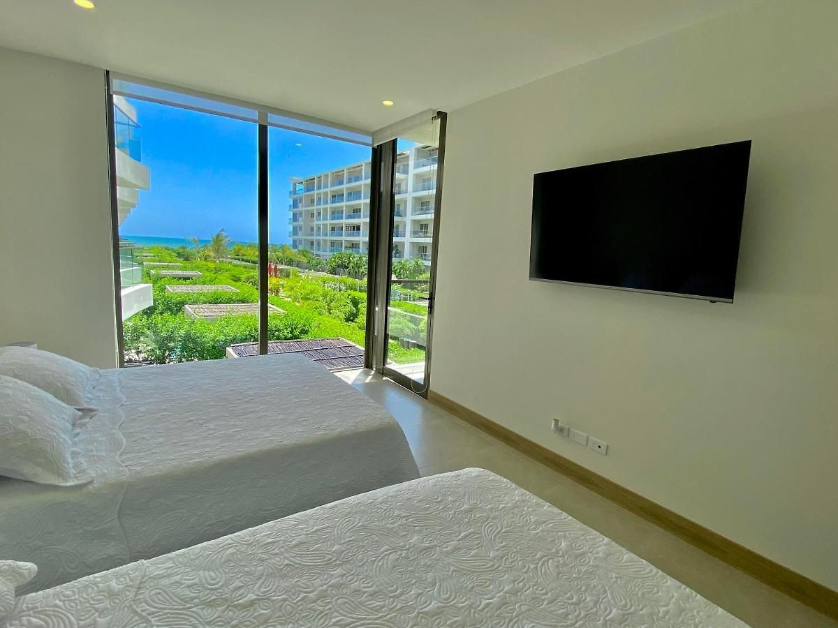 Apartamento Espectacular Frente Al Mar- Morros Zoe - Playa Manzanillo Cartagena